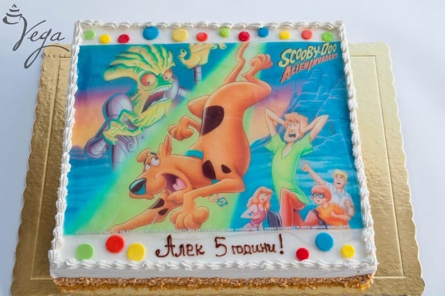 Торта с Картинка Scooby Doo ID 309
