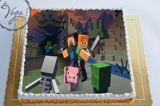 Торта с картинка minecraft ID 839
