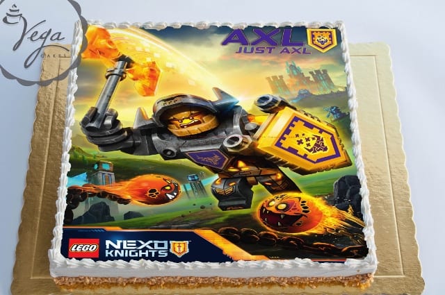 Фото Торта Lego Nexo Kinghts ID 950