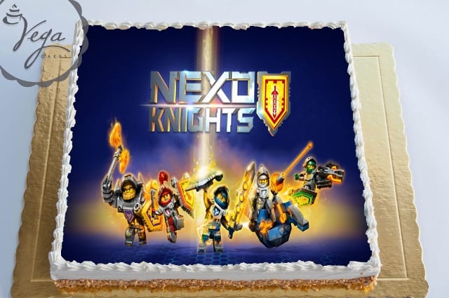 Фото Торта Lego Nexo Kinghts ID 952