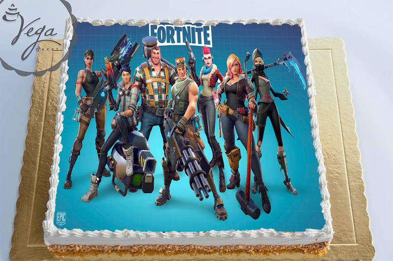 Fortnite blue торта ID 1131