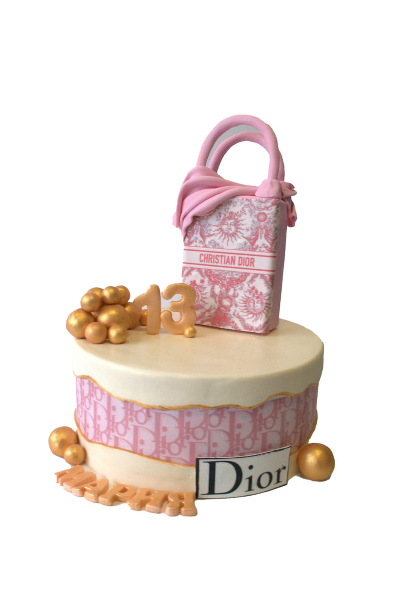 Торта "Dior Чанта" ID 1394