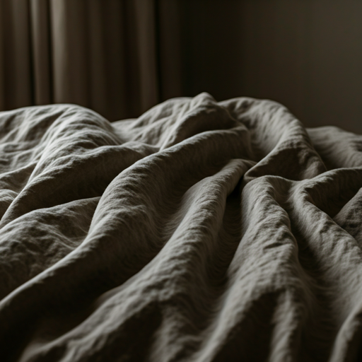 Sleep & Restore — soft linen, evening light
