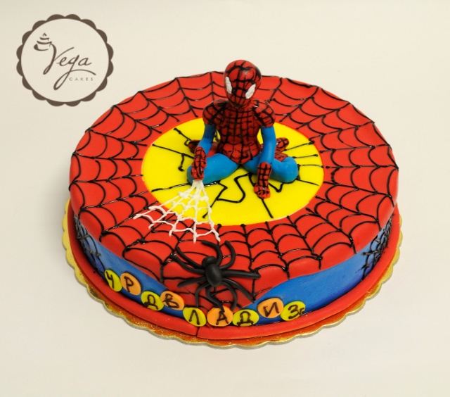Торта Spiderman / мрежа, ID 617