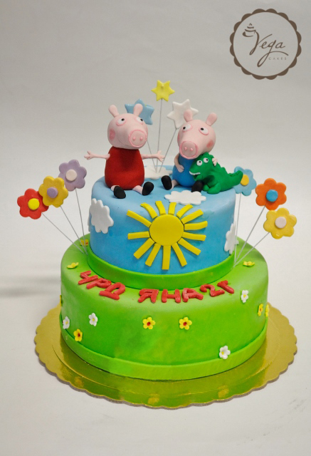 Торта Peppa Pig 2, ID 666