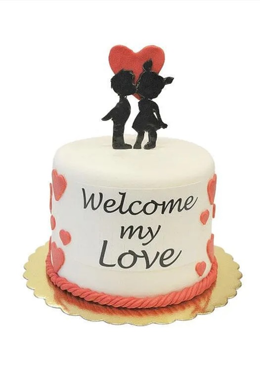 торта welcome my love, ID 1184