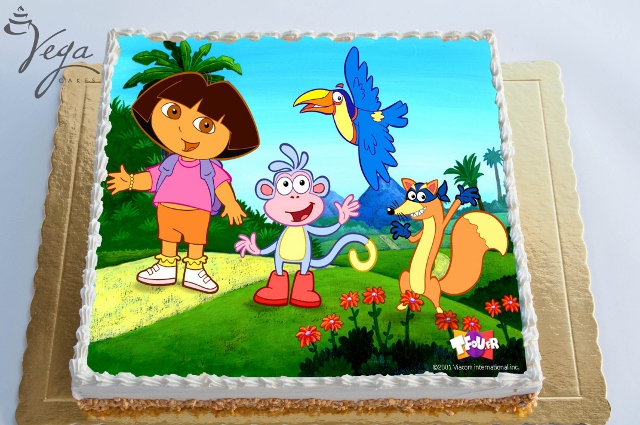 Фото тортa Дора Изследователката ID 464