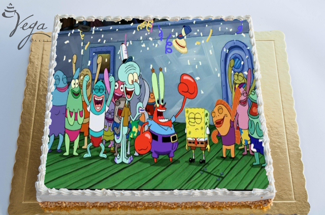 Фото тортa SpongeBob ID 465