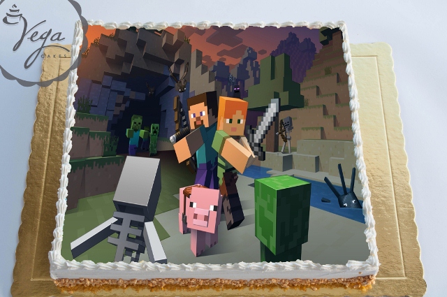 Торта с картинка minecraft ID 839