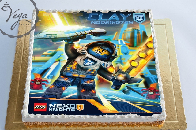 Фото торта Lego Nexo Kinghts ID 951