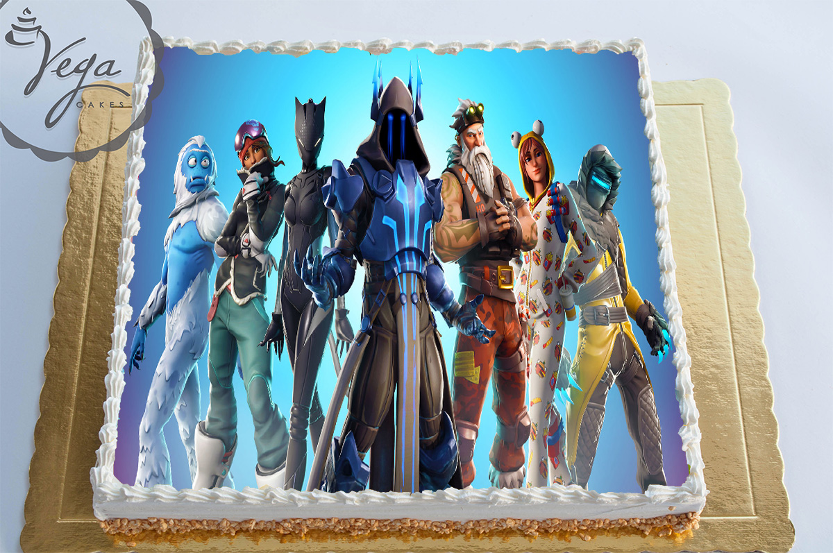 торта Fortnite с картинка 1 ID 1129